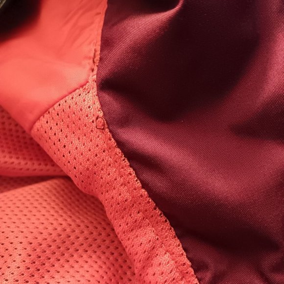 Virginia Tech Jacket Team Apparel Nike M Full Zip Athletic Maroon Orange Hokies - Picture 16 of 16